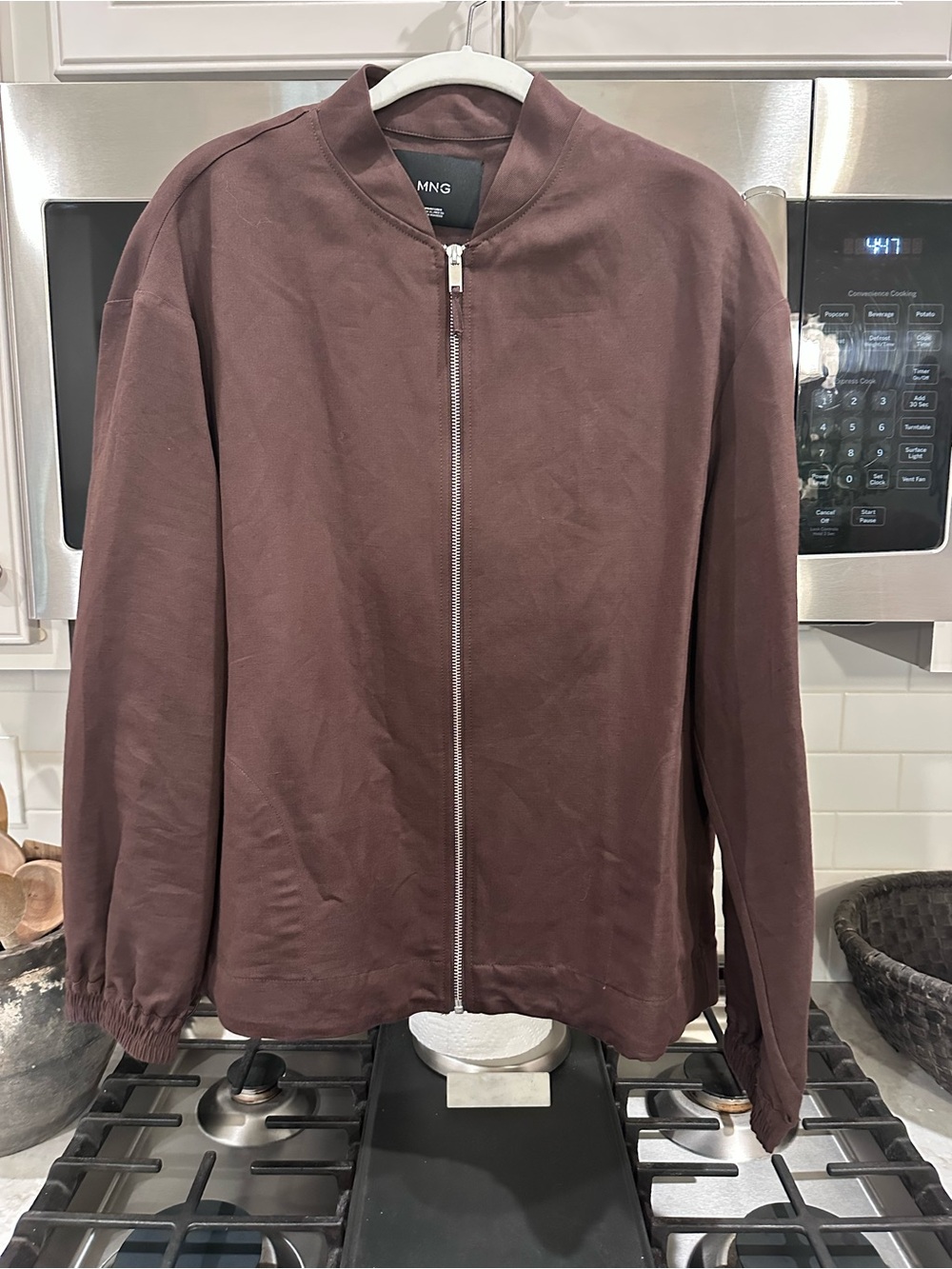 Womens Mango Bomber size XL - Picture 2 of 11